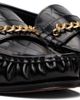 Ernest W. Baker Ernest W. Baker Black Gold Chain Loafers - 4