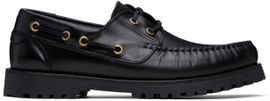 Ernest W. Baker Ernest W. Baker Black Leather Boat Shoes