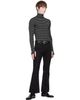 Ernest W. Baker Ernest W. Baker Black Striped Turtleneck - 5