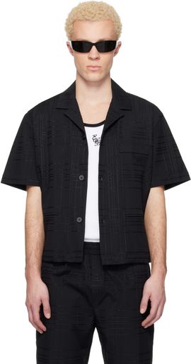 Ernest W. Baker Ernest W. Baker Black Tailoring Shirt