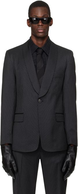 Ernest W. Baker Ernest W. Baker Black Tuxedo Blazer
