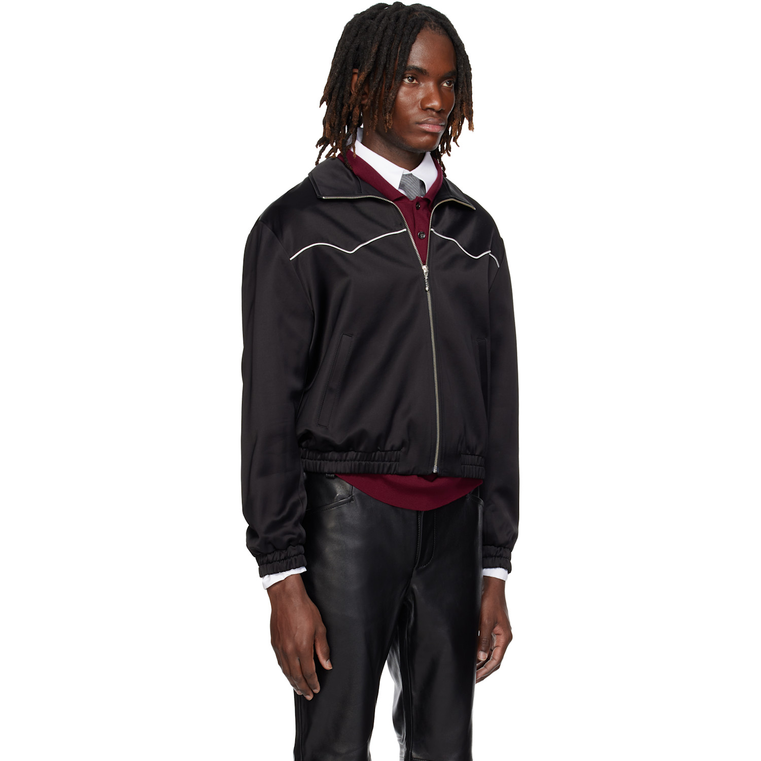 Ernest W. Baker - Black Western Track Jacket
