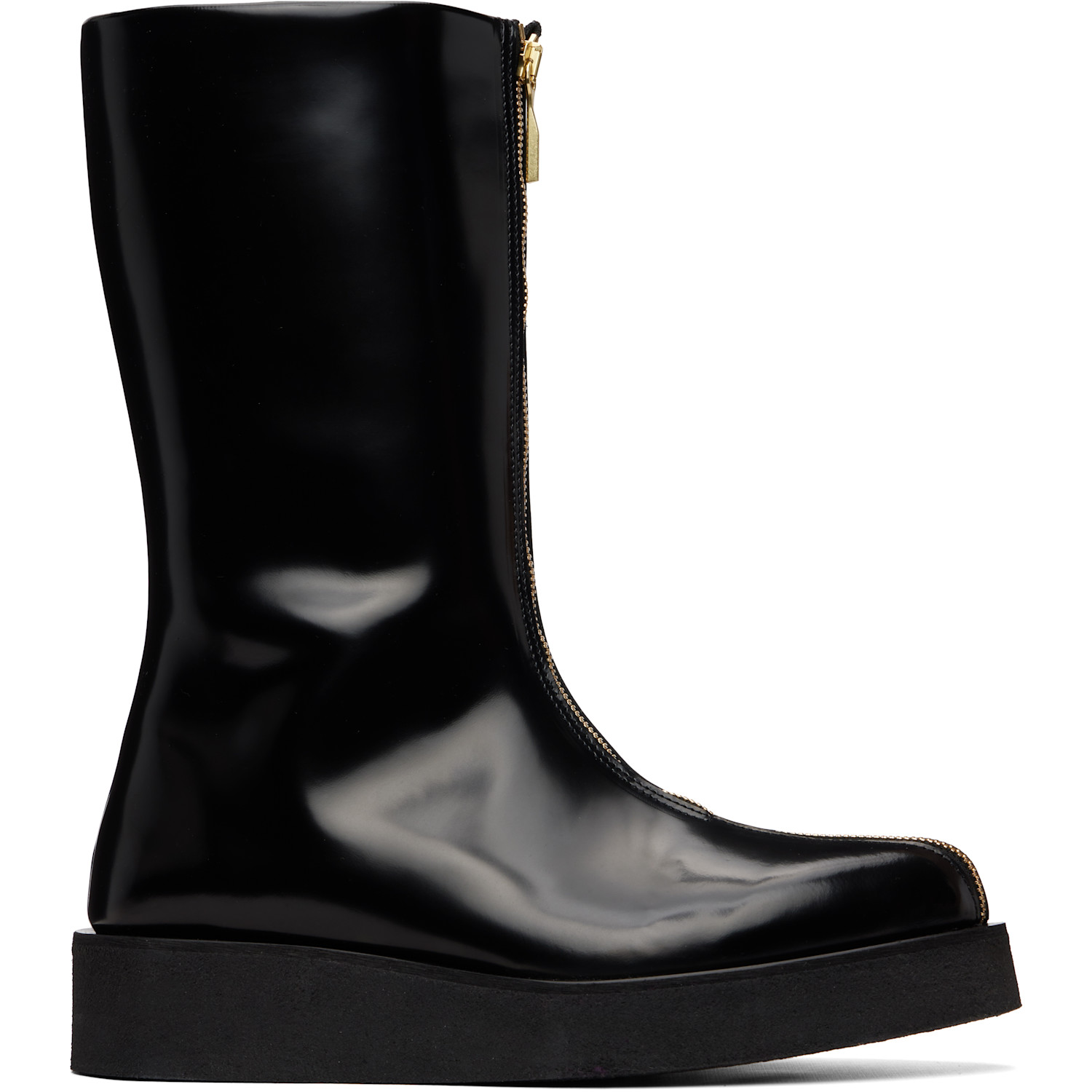 Ernest W. Baker - Black Zipp Boots