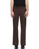 Ernest W. Baker Ernest W. Baker Brown Loose Fit Flare Trousers - 1