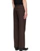 Ernest W. Baker Ernest W. Baker Brown Loose Fit Flare Trousers - 3