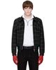 Ernest W. Baker Ernest W. Baker Gray Check Bomber Jacket - 1