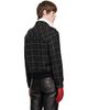 Ernest W. Baker Ernest W. Baker Gray Check Bomber Jacket - 3