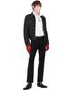 Ernest W. Baker Ernest W. Baker Gray Check Bomber Jacket - 4