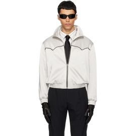 Ernest W. Baker Ernest W. Baker Gray Western Track Jacket