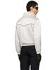 Ernest W. Baker Ernest W. Baker Gray Western Track Jacket - 3