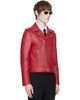 Ernest W. Baker Ernest W. Baker Red Perfecto Leather Jacket - 2