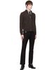 Ernest W. Baker Ernest W. Baker SSENSE Exclusive Brown Crystal Embellished Track Jacket - 4