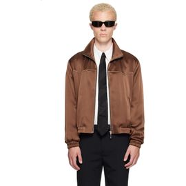 Ernest W. Baker Ernest W. Baker SSENSE Exclusive Brown Western Track Jacket
