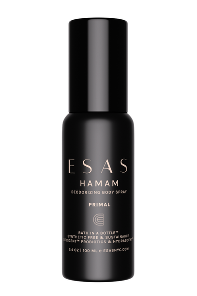 Esas NYC Esas NYC Primal Hamam Organic Deo Body Spray - Warm Spice & Ambered Woods