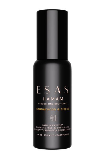 Esas NYC Esas NYC Sandalwood & Citrus Hamam Organic Deo Body Spray - Bright Citrus and Santal