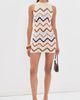 ESCVDO ESCVDO Alma Sleeveless Mini Dress Ivory/Multi - 5