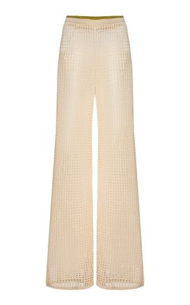 ESCVDO ESCVDO Atuq Knit WideLeg Pants Ivory L