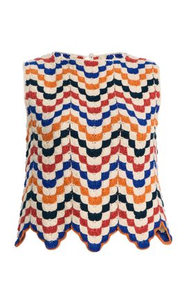 ESCVDO ESCVDO Exclusive Nieva Crocheted Cotton Top