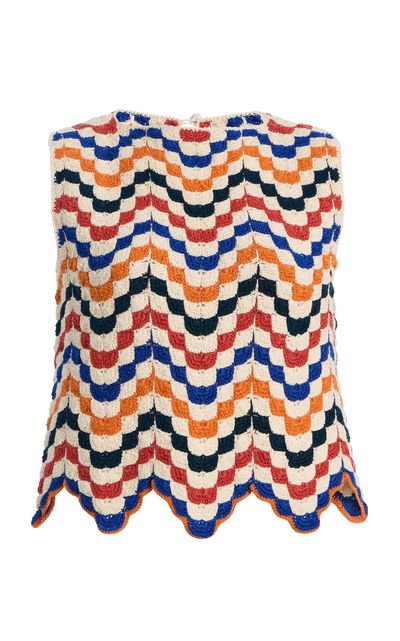 ESCVDO ESCVDO Exclusive Nieva Crocheted Cotton Top