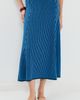 ESCVDO ESCVDO Lienzo Knit Midi Skirt Blues - 2