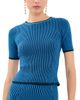 ESCVDO ESCVDO Lienzo Knit Top Blues - 1