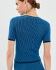 ESCVDO ESCVDO Lienzo Knit Top Blues - 3