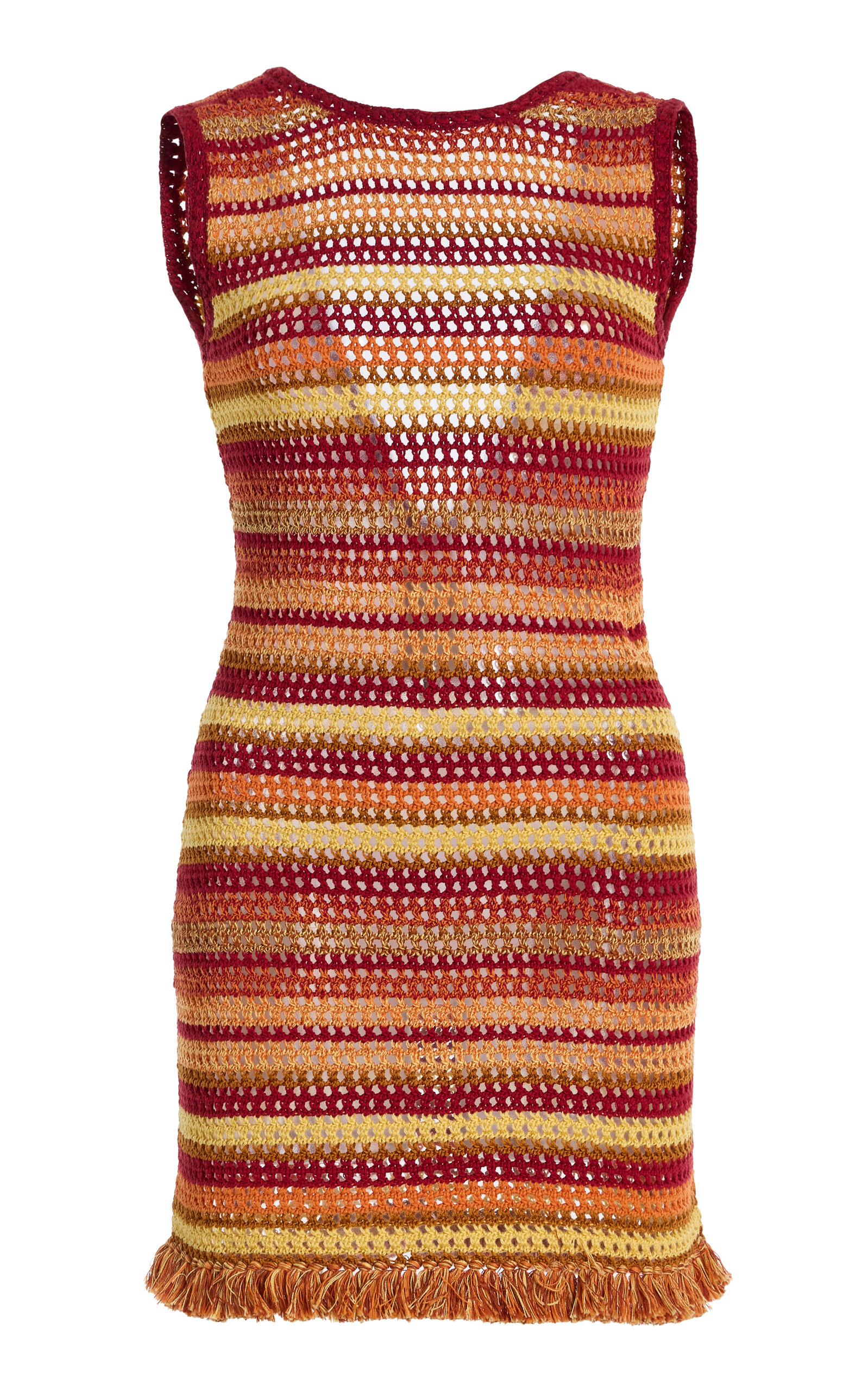 ESCVDO ESCVDO Nevado Crocheted Cotton Mini Dress