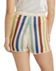 Escvdo Women's Camino Plaza Crochet Shorts - 5