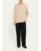 Eskandar Cashmere A-Line Bateau Neck Sweater - Long - 2