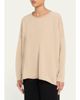 Eskandar Cashmere A-Line Bateau Neck Sweater - Long - 4