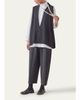Eskandar Deep V-Neck Cashmere Vest - 2