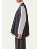 Eskandar Deep V-Neck Cashmere Vest - 4