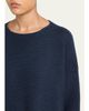 Eskandar Mulberry Silk Cropped Bateau - 5