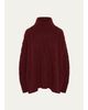 Eskandar Roll Neck Sweater - Mid Plus Length - 1