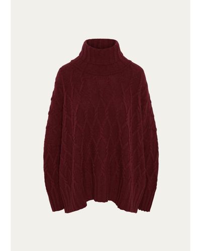 Eskandar Roll Neck Sweater - Mid Plus Length