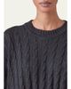 Eskandar Round Neck Sweater - Long Length - 4