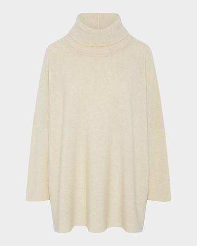 Eskandar Slim Sleeve Monks Top (Long Length)