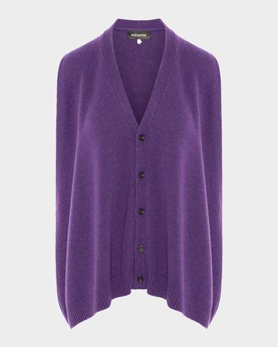 Eskandar V-Neck Cashmere Vest