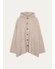Eskandar Wool Cashmere Hooded Coat - Long Length - 1