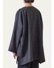 Eskandar Wool Wide Jacket Coat - Long Plus Length - 2