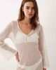 Esmée Esmée crochet mini beach dress in beige-Neutral - 4