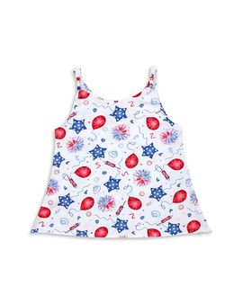 Esme Esme Girls' Bead Tank Top