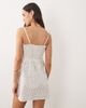 Esmée Esmée mini beach dress in white ditsy floral-Multi - 2