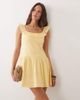 Esmée Esmée mini beach dress in yellow - 2