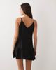 Esmée Esmée strappy mini beach dress in black - 4