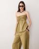 Esmée Esmee bandeau beach top in light green - part of a set - 1