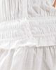 Esmée Esmee Exclusive beach crop top with frill trim in white - 4