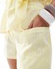 Esmée Esmee Exclusive beach shorts in yellow and white stripe - 4