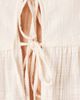 Esmée Esmee tie front beach crop top in cream - part of a set-White - 3