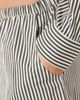 Esmée Esmee tie waist beach pants in green stripe - part of a set - 4
